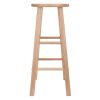 Element Bar Stools, 2-Pc Set, Natural