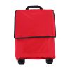 Foldable Shopping Cart with Wheels Oxford Fabric Trolley Bag Collapsible Reusable Tote Bags Grocery Cart for Travel Home Kitchen Supermarket