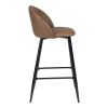 37.8"H 2-Piece Bar Stools/Pub Kitchen Chairs (Set of 2)
